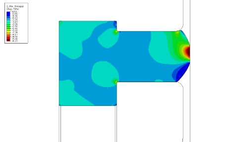 Simulation numérique joint de vanne papillon